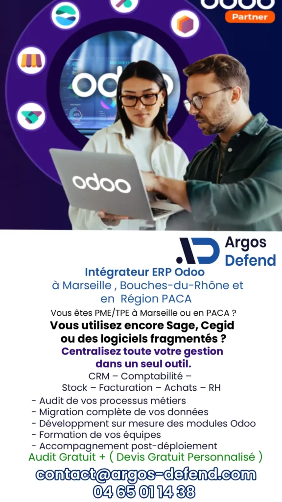Intégrateur Odoo à Marseille
