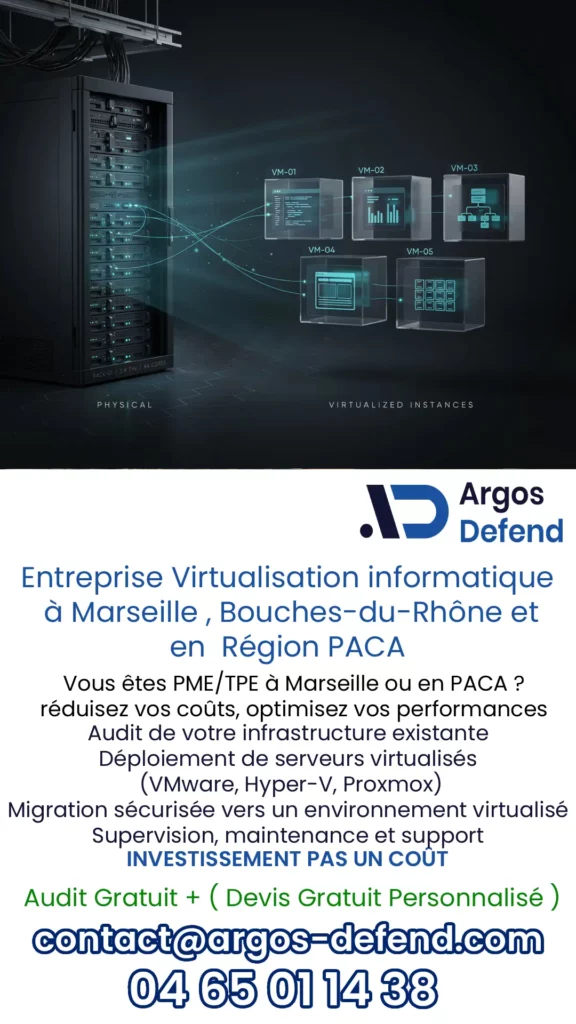 Virtualisation des serveurs à Marseille